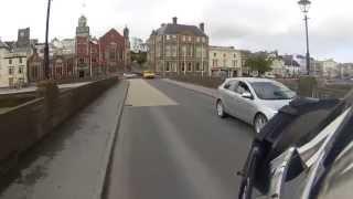 Limping Along Bideford Long Bridge and Quay