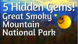 5 Hidden Gems in the Great Smoky Mountain National Park in 4K