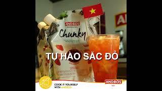 Pride of Vietnamese Red - Let's cheer Vietnam National Team with this drink | ANDROS ASIA