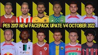 PES 2017 NEW FACEPACK UPATE V4 OCTOBER 2022