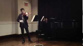 J. BRAHMS - Scherzo in c minor for viola and piano/ Victor Leung(Viola)