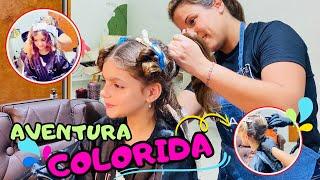 UMA AVENTURA COLORIDA NO CABELO DA MALU! TRANSFORMAÇÃO TOTAL!!!! CONFORME PROMETIDO NA LIVE!