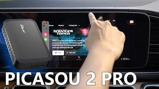 Use all phone APPs on your car screen via Ottocast PICASOU 2 Pro CarPlay Ai Box