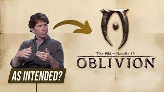 Bethesda had BIG Plans for The Elder Scrolls Oblivion!