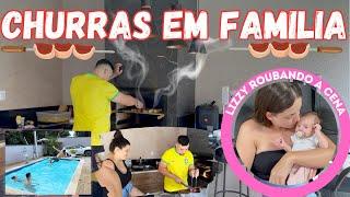 Churrasco em família!