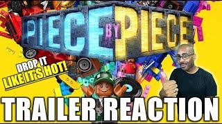 PIECE BY PIECE TRAILER REACTION! DROP IT LIKE IT'S HOT! PHARRELL WILLIAMS KENDRICK LAMAR SNOOP DOGG