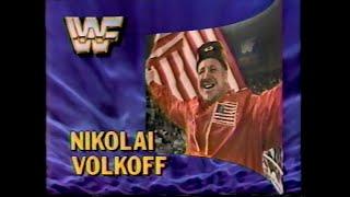 Nikolai Volkoff vs Iron Mike Sharpe   SuperStars Sept 22nd, 1990