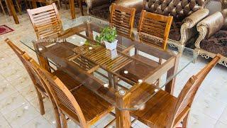 Segun Wood Dining Table Set