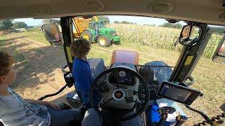 Cab View | Massey Ferguson 7718S | Mais Silage