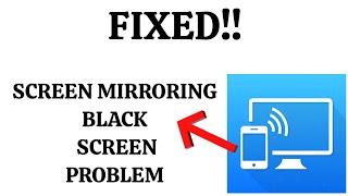 Fix  "Screen mirroring" App black screen Issue |GBMTECH