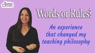 Vocabulary or Grammar? An experience that changed my teaching philosophy