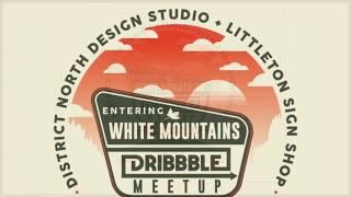 Dribbble Meetup Art. Process video