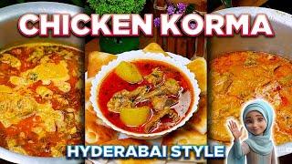 Hyderabadi Chicken Korma #recipe #viralrecipe