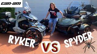 Ryker VS Spyder RT (Sea to Sky)