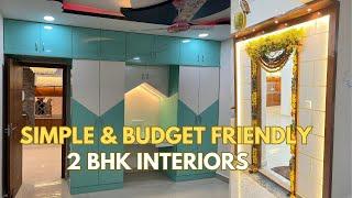 Modern 2BHK Home Interior Designs in Bachupally | Hyderabad | Satyam interiors And Developers