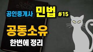 공인중개사 공부 - 민법 암기방법 #15 - 공동소유 한방에 정리