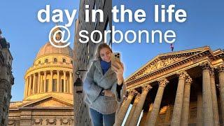 A day in the life @ Sorbonne Panthéon - balancing working out, lectures, tutorials and library dates