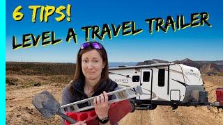 6 TIPS for LEVELING A TRAVEL TRAILER on UNEVEN GROUND | Featuring OOUTDOORS RV | Reset Your Journey