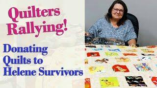 Quilting Community Rallies Around HELENE Survivors in Amazing Way