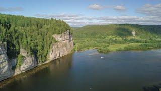 Сплав, Вишерогорск - Красновишерск + видео с дрона