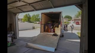 Unloading Trailer Time Lapse Local Utah Realtors