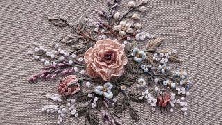 Create a Stunning Rose Bouquet with These Simple Embroidery Stitches!