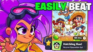 EASILY Beat HATCHLING Run In Squad Busters...