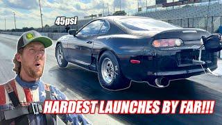 The Rat Rod Supra Re-Attempts an 8 Second Pass... ALL THE BOOST!!!!