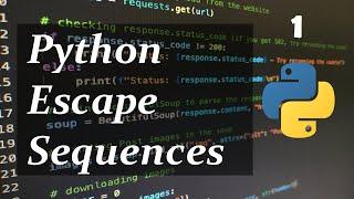 Python Escape Sequences Simplified: Represent Special Characters | ByteAdmin