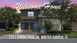 Homes for Sale in Winter Garden FL | Home For Sale At 7251 Spring Park Dr Winter Garden FL 34787