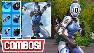 *NEW* BEST 10-BALL SKIN COMBOS! | Fortnite