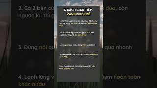 5 cách giao tiếp Vạn người mê  #bahadi #xuhuong #phattrienbanthan