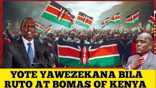 Fire At Bomas! Gen Z Storms UDA Event Singing Yote Yawezekana Bila Ruto Forcing Itumbi To Vanish