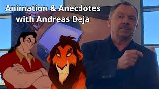 Gaston & Scar Animation Demo & Stories with Disney Legend Andreas Deja | CTN Expo 2024