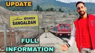 FIRST TRAIN FROM JAMMU TO KASHMIR || SRINAGAR TO SANGALDHAN RAILWAY STATION || USRBL PROJECT