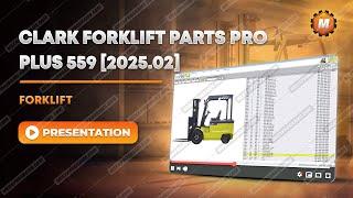 Testing New CLARK FORKLIFT PARTS PRO PLUS 559 [2025.02]