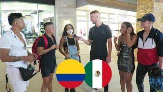 Qué piensan los MEXICANOS sobre los COLOMBIANOS