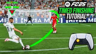 FC 25 - GREEN TIMED Finishing - How To EASILY Green Time Shots (TUTORIAL) - EA FC 25 TIMED SHOOTING