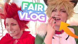 The Most WHOLESOME Vlog Ever | Fair Vlog [TodoDeku + KiriBaku] Halloween My Hero Academia Cosplay