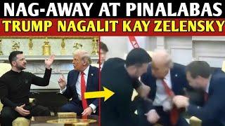 NAGKAGULO! TRUMP at UKRAINE NAG-AWAY. ZELENSKY PINALABAS ng WHITE HOUSE!