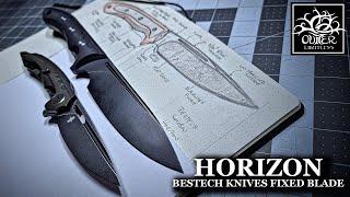 PART 2: Outer Limitless & Kombou Collaboration - Bestech Horizon Fixed Blade Prototype!!