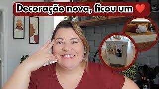 Vlog- Decorando a casa sem gastar muito,  estilo boho, deixei a casa toda limpa e organizada...