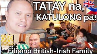 Filipino British-Irish Family | TATAY na, KATULONG pa! | Life of Filipino Father living abroad.