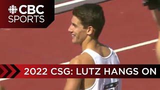 Alberta’s Eric Lutz holds on to win gold in men’s 800m at 2022 Canada Summer Games | CBC Sports