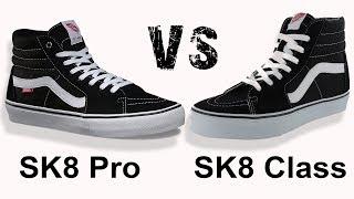 VANS SK8 HI PRO vs VANS SK8 Classics on feet (Up date clip, link bellow)