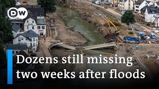 Dozens still missing in Germany two weeks after floods | DW News