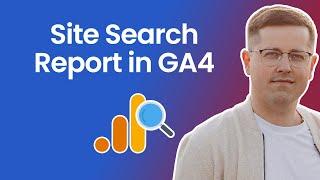 How to Build a Site Search Report in Google Analytics 4 || GA4 Site Search report