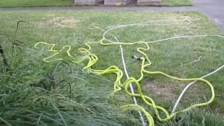 Aqua Joe 75 ft. Expandable Lightweight Kink-Free Hose