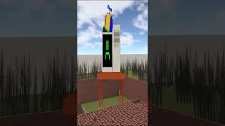 Sprunki Mr. fun computer in maze #gmod #nextbots #sprunki  #maze