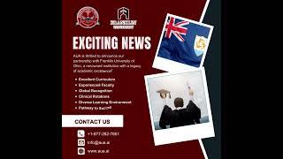  Exciting News!  AUA is thrilled to announce our partnership with Franklin University of Ohio
